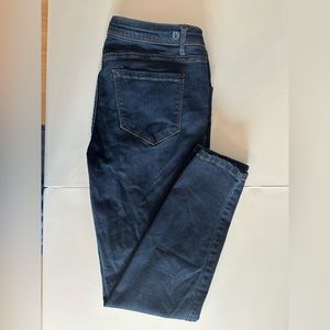 Kensie Blue Skinny Jeans, Effortless Ankle Mid Rise